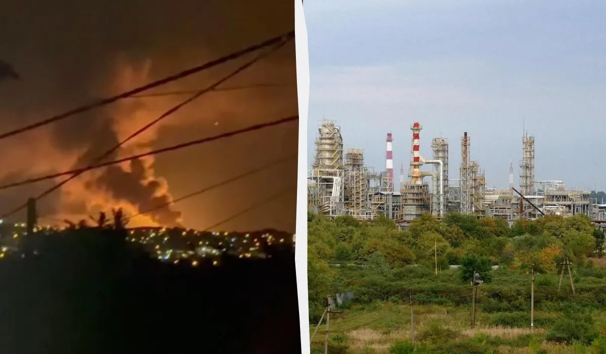 Нефтеперерабатывающий завод компании «Лукойл» приостановил производство после повреждения установки первичной переработки; это усилило дефицит и рост цен на топливо в России.