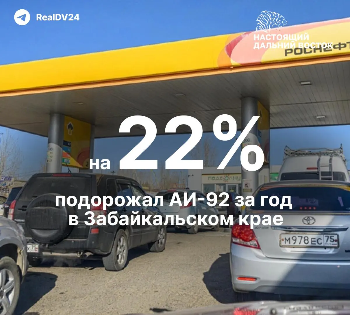 Пять дальневосточных регионов лидируют по стоимости АИ‑92, в некоторых субъектах годовой прирост достиг 22%. Цены продолжают быстро повышаться, в отдельных городах рост заметен каждую неделю.
