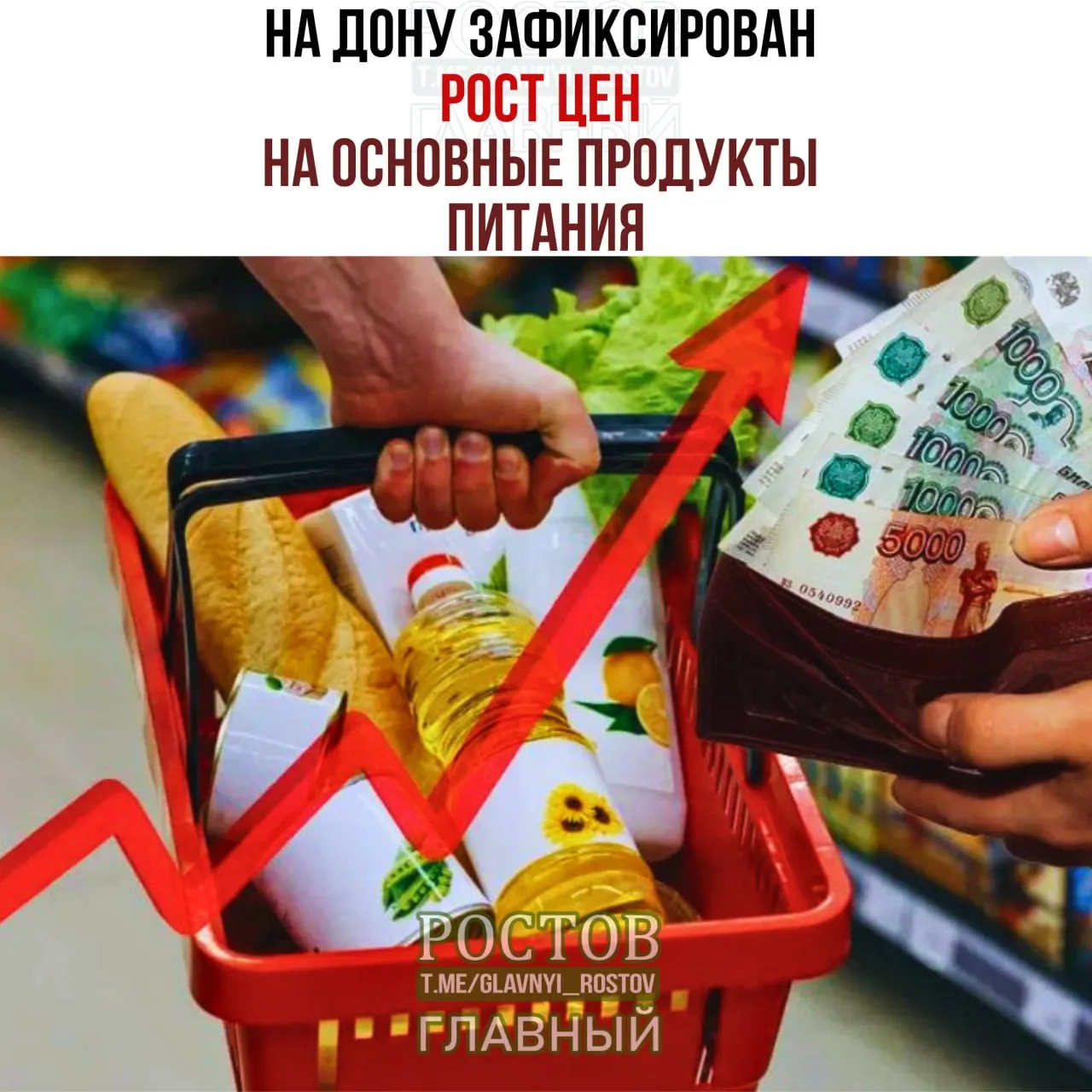 Рост цен на мясо, молочные продукты и крупы продолжают расти, что отражается на расходах семей в городе.